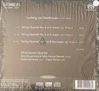 SACD Ludwig van Beethoven: String Quartets, Op.18 Nos 4-6