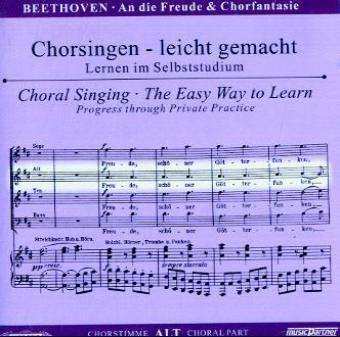 CD Ludwig van Beethoven: Chorsingen Leicht Gemacht - Ludwig Van Beethoven: An Die Freude (alt)