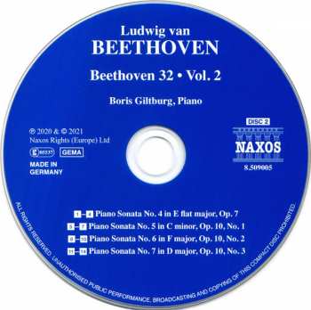 9CD/Box Set Ludwig van Beethoven: Complete Piano Sonatas