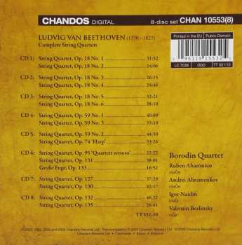 8CD/Box Set Ludwig van Beethoven: Complete String Quartets
