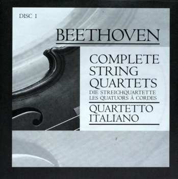 10CD/Box Set Ludwig van Beethoven: Complete String Quartets = Die Streichquartette - Les Quatuors À Cordes