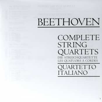 10CD/Box Set Ludwig van Beethoven: Complete String Quartets = Die Streichquartette - Les Quatuors À Cordes