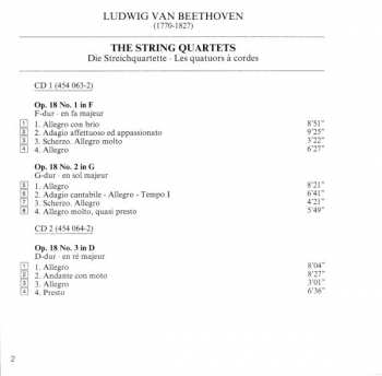 10CD/Box Set Ludwig van Beethoven: Complete String Quartets = Die Streichquartette - Les Quatuors À Cordes