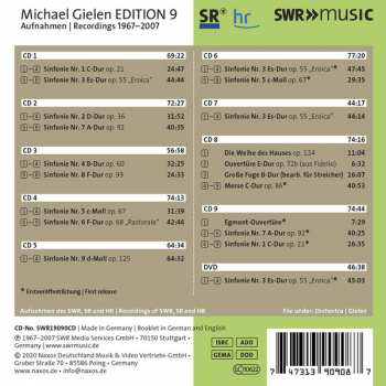 9CD/DVD/Box Set Ludwig van Beethoven: Complete Symphonies; Overtures; Mass In C Major; Et. Al.