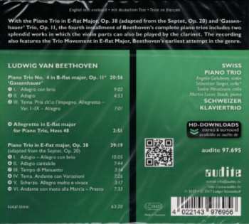 CD Ludwig van Beethoven: Complete Works For Piano Trio Vol. IV