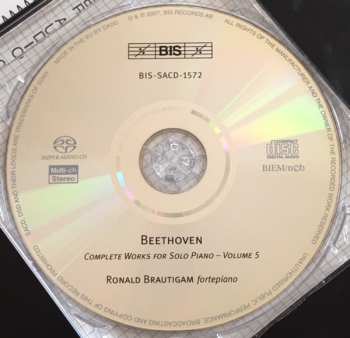 SACD Ludwig van Beethoven: Complete Works For Solo Piano, Volume 5 - Der Sturm: Sonatas Op. 31 Nos. 1-3