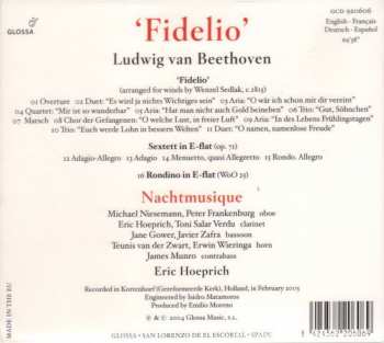 CD Ludwig van Beethoven: 'Fidelio' (Version For Harmonie. Vienna, c.1815)