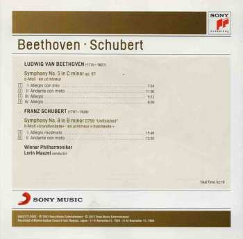 CD Ludwig van Beethoven: Symphony No.5 / Symphony No.8 "Unfinished"