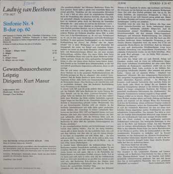 LP Ludwig van Beethoven: Sinfonie Nr. 4 B-dur Op. 60