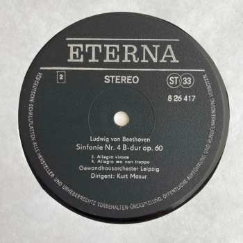 LP Ludwig van Beethoven: Sinfonie Nr. 4 B-dur Op. 60