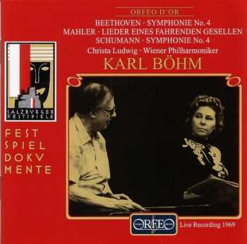 Album Robert Schumann: Symphony No. 4, Lieder Eines Fahrenden Gesellen, Symphony No. 4 d-Moll