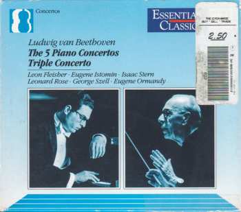 3CD Ludwig van Beethoven: The 5 Piano Concertos / Triple Concerto