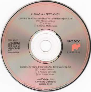 3CD Ludwig van Beethoven: The 5 Piano Concertos / Triple Concerto