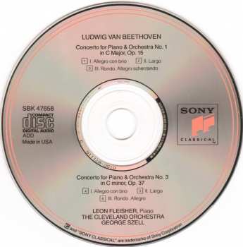 3CD Ludwig van Beethoven: The 5 Piano Concertos / Triple Concerto