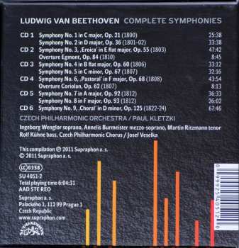 6CD/Box Set The Czech Philharmonic Orchestra: Symphonies