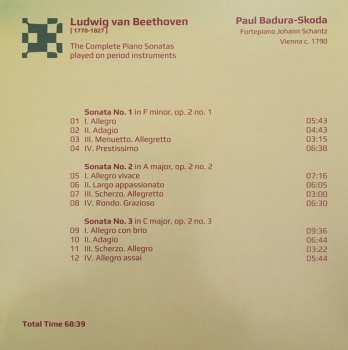9CD/Box Set Ludwig van Beethoven: The Complete Piano Sonatas Played On Period Instruments