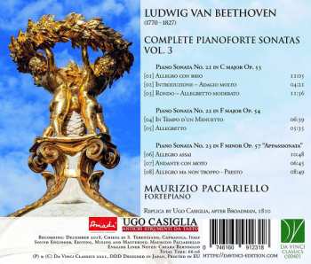 CD Ludwig van Beethoven: Complete Pianoforte Sonatas Vol. 3 (Op. 53, Op. 54, Op. 57)