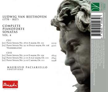 CD Ludwig van Beethoven: Complete Pianoforte Sonatas Vol. 4 (Op. 101, Op. 106, Op. 109, Op. 110, Op. 111)