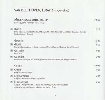 SACD Ludwig van Beethoven: Missa Solemnis