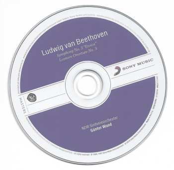 CD Ludwig van Beethoven: Symphony No. 3 "Eroica" - Leonore Overture No. 3