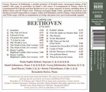 CD Ludwig van Beethoven: Folk Songs
