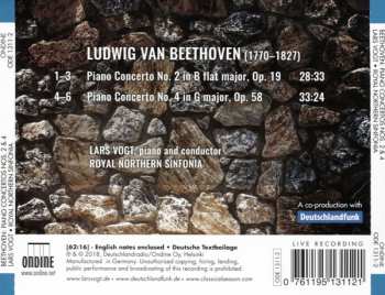CD Ludwig van Beethoven: Piano Concertos Nos. 2 & 4