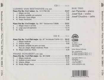 2CD Ludwig van Beethoven: Piano Trios Nos. 3, 5 & 7 - Piano Trio No. 1