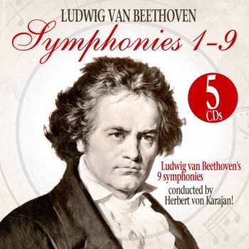 5CD Ludwig van Beethoven: Sinfonien 1-9