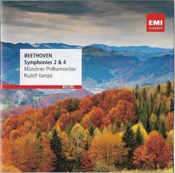 CD Ludwig van Beethoven: Symphonies 2 & 4