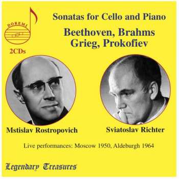 2CD Sergei Prokofiev: Sonatas For Cello And Piano