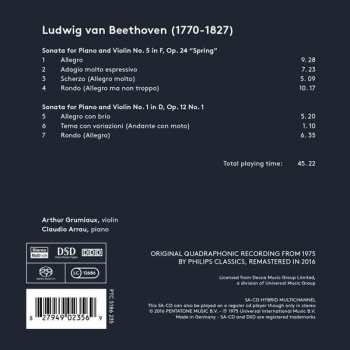 SACD Ludwig van Beethoven: Sonatas for piano and violin
