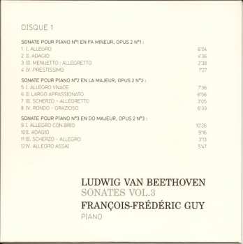 3CD/Box Set Ludwig van Beethoven: Sonates Vol.3