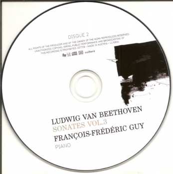 3CD/Box Set Ludwig van Beethoven: Sonates Vol.3
