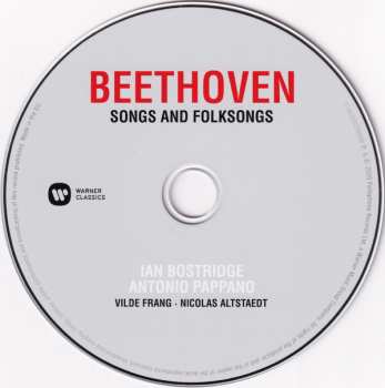 CD Ludwig van Beethoven: Songs And Folksongs
