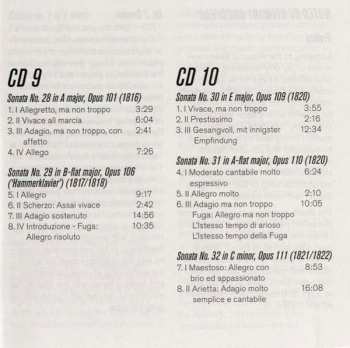 10CD Ludwig van Beethoven: The Complete Piano Sonatas