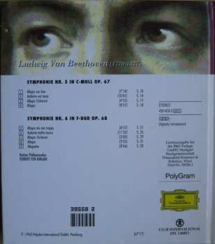 CD Ludwig van Beethoven: Symphonien Nr. 5 Und 6 'Pastorale'