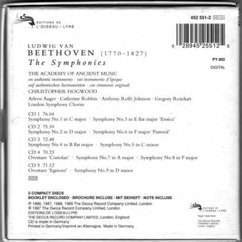 5CD/Box Set Ludwig van Beethoven: The Symphonies