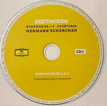 8CD/Box Set Ludwig van Beethoven: Symphonies 1-9 · Overtures