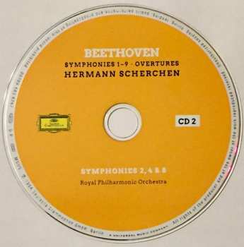 8CD/Box Set Ludwig van Beethoven: Symphonies 1-9 · Overtures