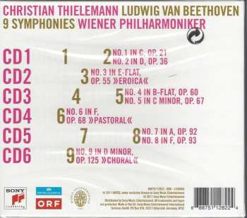 6CD/Box Set Ludwig van Beethoven: Symphonies