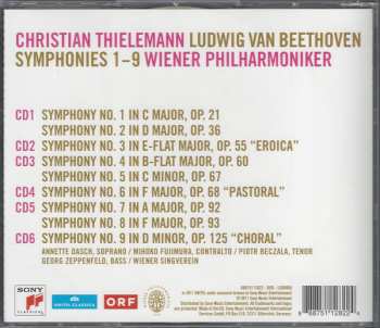 6CD/Box Set Ludwig van Beethoven: Symphonies