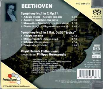 SACD Ludwig van Beethoven: Symphonies Nos. 1 & 3