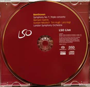 SACD Ludwig van Beethoven: Symphony No 7 / Triple Concerto