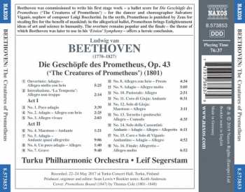 CD Ludwig van Beethoven: The Creatures Of Prometheus