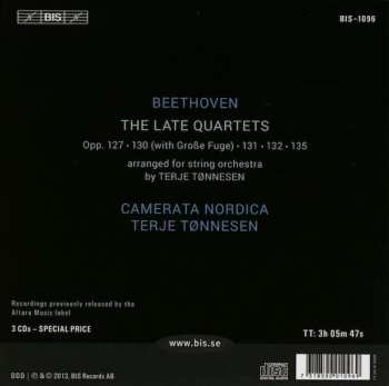 3CD Ludwig van Beethoven: The Late Quartets (Arranged For String Orchestra)