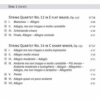 3CD Ludwig van Beethoven: The Late Quartets (Arranged For String Orchestra)
