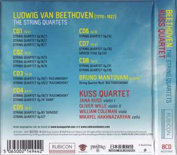 8CD/Box Set Ludwig van Beethoven: The String Quartets (Live From Suntory Hall, Tokyo)