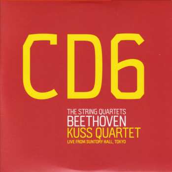 8CD/Box Set Ludwig van Beethoven: The String Quartets (Live From Suntory Hall, Tokyo)