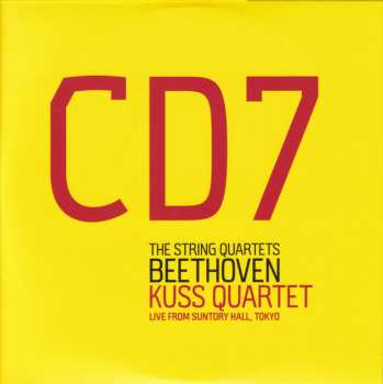 8CD/Box Set Ludwig van Beethoven: The String Quartets (Live From Suntory Hall, Tokyo)