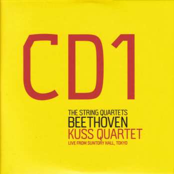 8CD/Box Set Ludwig van Beethoven: The String Quartets (Live From Suntory Hall, Tokyo)